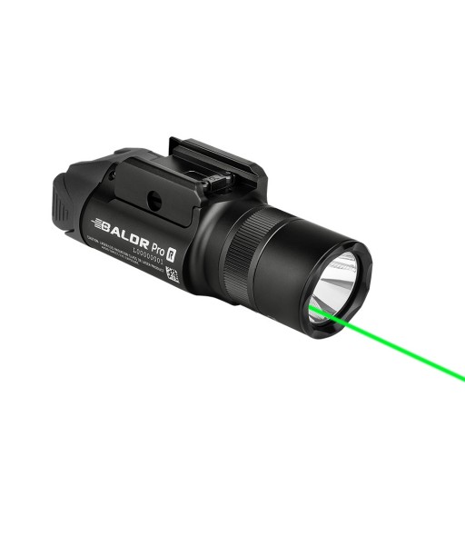 Olight Baldr Pro R Tactical Flashlight Green Laser Combo 1350 Lumens